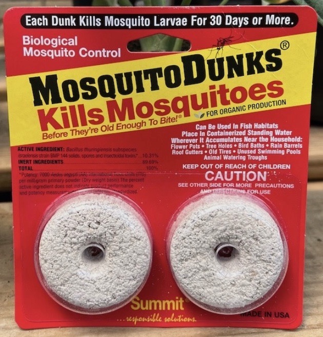mosquito dunks